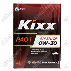 Масло моторное Kixx PAO1 0W-30 /4л  синт.