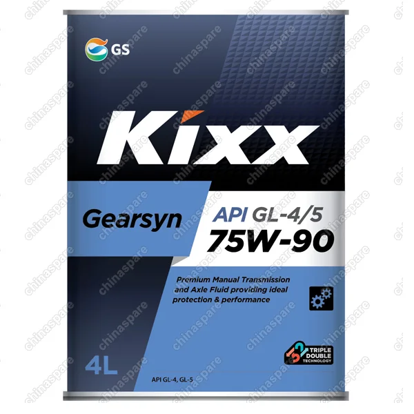 Масло трансмиссионное  Kixx Gearsyn GL-4/5 75W-90 /4л  синт.