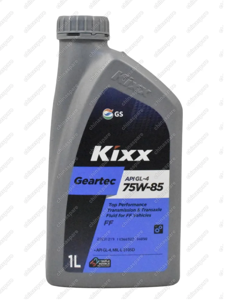 Масло трансмиссионное Kixx Geartec FF GL-4 75W-85 (Gear Oil HD) /1л  п/синт.