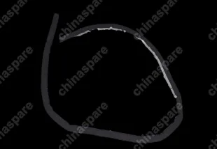 Уплотнитель ветрового стекла резин Chery Cross Eastar