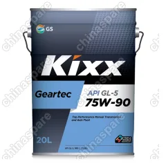 Масло трансмиссионное Kixx Geartec GL-5 75W-90 /20л  п/синт.