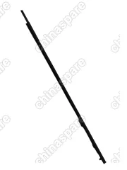 Молдинг (уплотнитель) стекла двери задней левой наружный бархотка Chery Tiggo