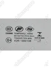 Стекло двери передней левой Lifan X60