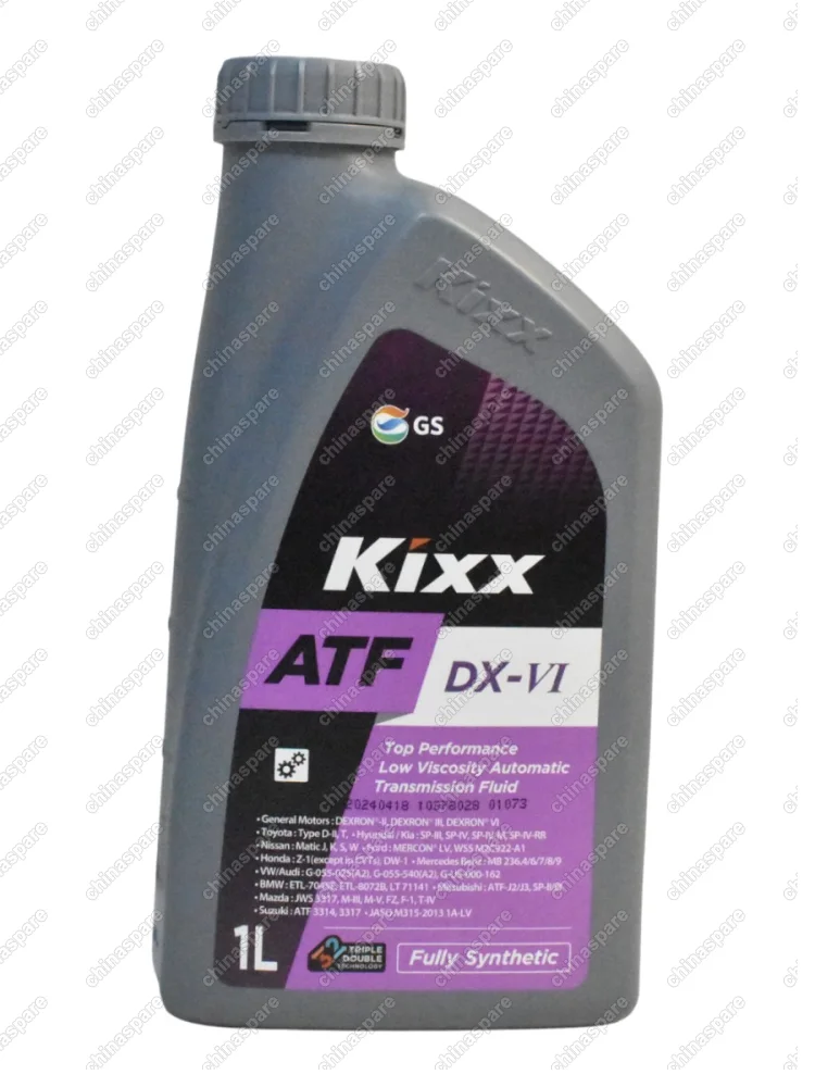 Трансмиссионная жидкость Kixx ATF DX-VI  /1л  синт.