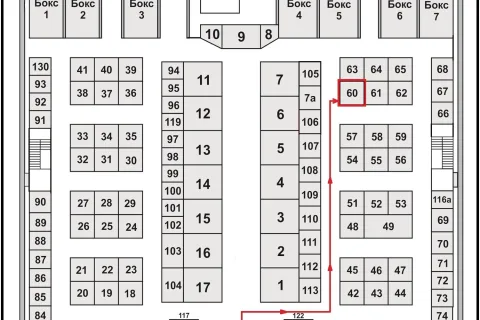 Схема проезда Северный пр-кт 5