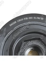 13810P2K003 Шкив коленвала 13810-P2K-003 13810-P2K-003 Honda CR-X Honda Civic B16A6, B18B4, D15Z4, D16Y9 3.75кг