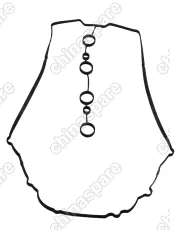 E4G161003042 Прокладка Клапанной Крышки Chery Tiggo FL 1.6