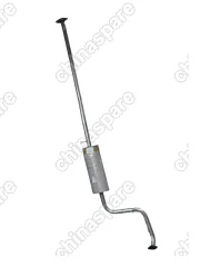 F1201100 Резонатор выхлопной системы (Глушитель / Средняя часть) Lifan Smily