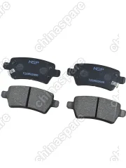 NSPRS7N28 Колодки тормозные CHERY TIGGO-8 PRO MAX T1D/EXEED RX / 4 WD/ Jetour T2 ЗАДНИЕ керамика