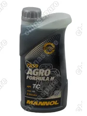 1987 Масло моторное 7859 для 2Т двиг. MANNOL Agro Formula Husqvarna (для бензопил, бензокос, мотобуров и пр.) синтетическое