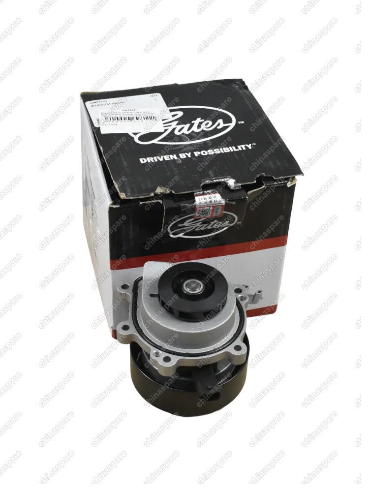GWP4151 Водяной насос (помпа) Chery, Jetour, Exeed, Omoda, Soueast, Xcite двигатель 1.6 TGDI ACTECO SQRF4J16 / F4J16C. Gates GWP4151/ OEM F4J161307020