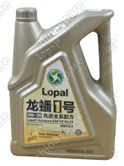 LPL34567 Масло моторное 0W-20 SQ C5/C6 GF-7A Lopal 1 Advance ESF FE PLUS (4л)