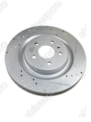 YSR12078 Диск тормозной передний перфорированный с насечками UIDNU (комплект) Lixiang L7/L9