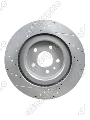 YSR12078 Диск тормозной передний перфорированный с насечками UIDNU (комплект) Lixiang L7/L9
