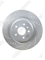 YSR12078 Диск тормозной передний перфорированный с насечками UIDNU (комплект) Lixiang L7/L9