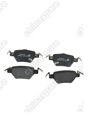 SWMG01PT Колодки тормозные SWM G01/SWM G01F1 задние (+направл. пластины)