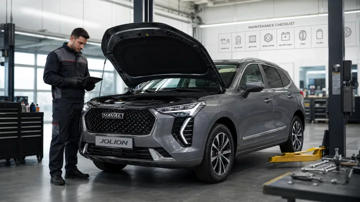 Регламент ТО Haval Jolion — таблица обслуживания, сроки и расходники