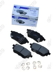 BRBP1123 Колодки тормозные Haval Dargo 4WD  2WD задние BRAVE