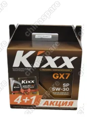 4650603612375 Масло моторное Kixx GX7 SP 5W30 /4+1  синт.