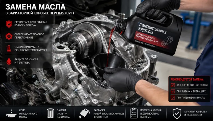 Замена масла в вариаторе JAC J7: полная инструкция, интервалы и подбор жидкости