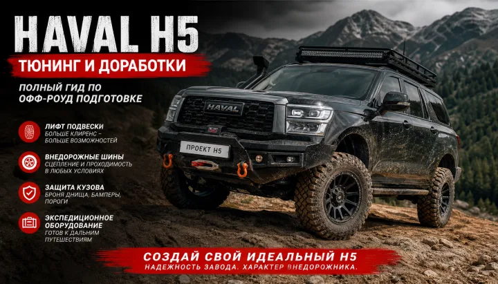 Тюнинг Haval H5: безопасные доработки, чип-тюнинг и что нужно знать перед прошивкой