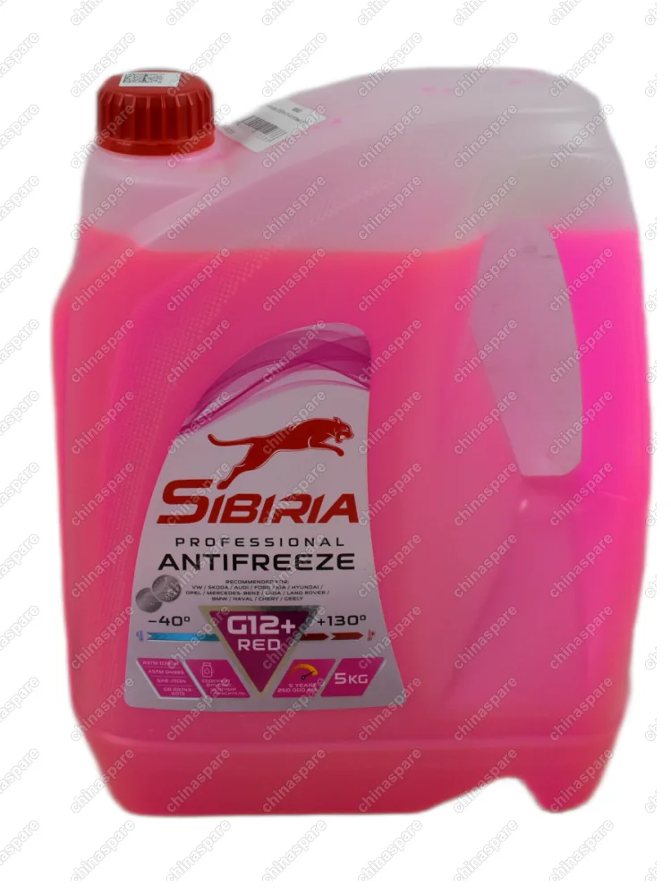 805600 Антифриз Sibiria G12 ОЖ-40 Лиловый 5 KG