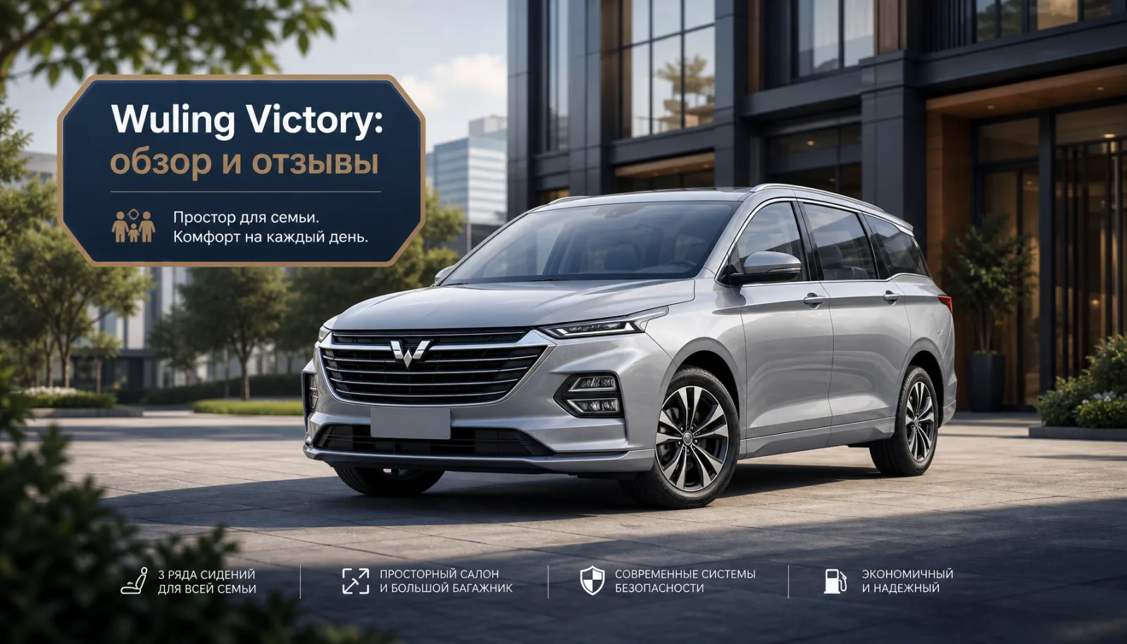 Wuling Victory: обзор, отзывы владельцев и стоит ли покупать китайский минивэн в 2026 году