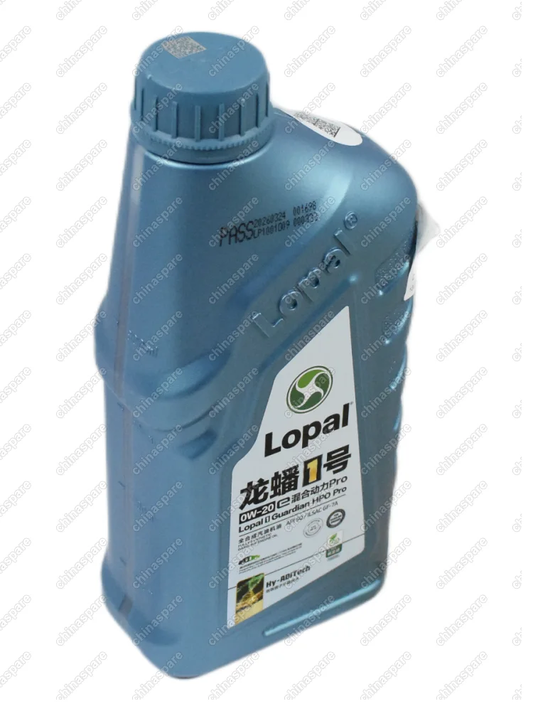 LPL39852 Моторное масло Lopal 1 HYBRID MOTOR OIL 0W-20 1л