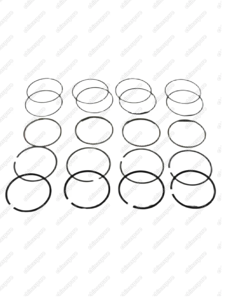 SMD194597 Кольцо поршневое (комплект) 4G64 (STD +0,00) Chery Tiggo (2,4)