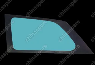 B145203230 Стекло багажника заднее левое фиксированное (с молдингом хром.) Chery Cross Eastar