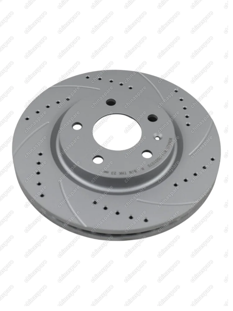 M60923 Диск тормозной OMODA (CHERY) S5/ KAIYI E5 передний перфорация/насечки