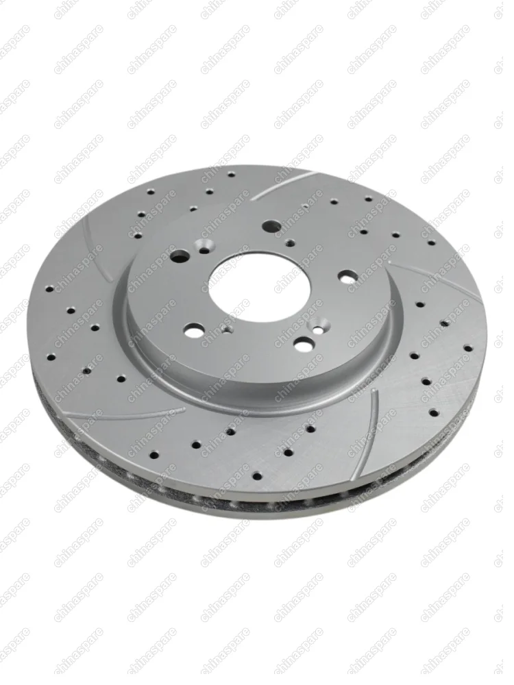 M60110 Диск тормозной Haval H6, M6, M6 Plus передний OEM 3501011XKZ16A перфорация/насечки