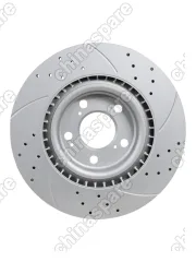 M61665 Диск тормозной передний HAVAL F7 2024+ / HAVAL DARGO 4WD перфорация/насечки