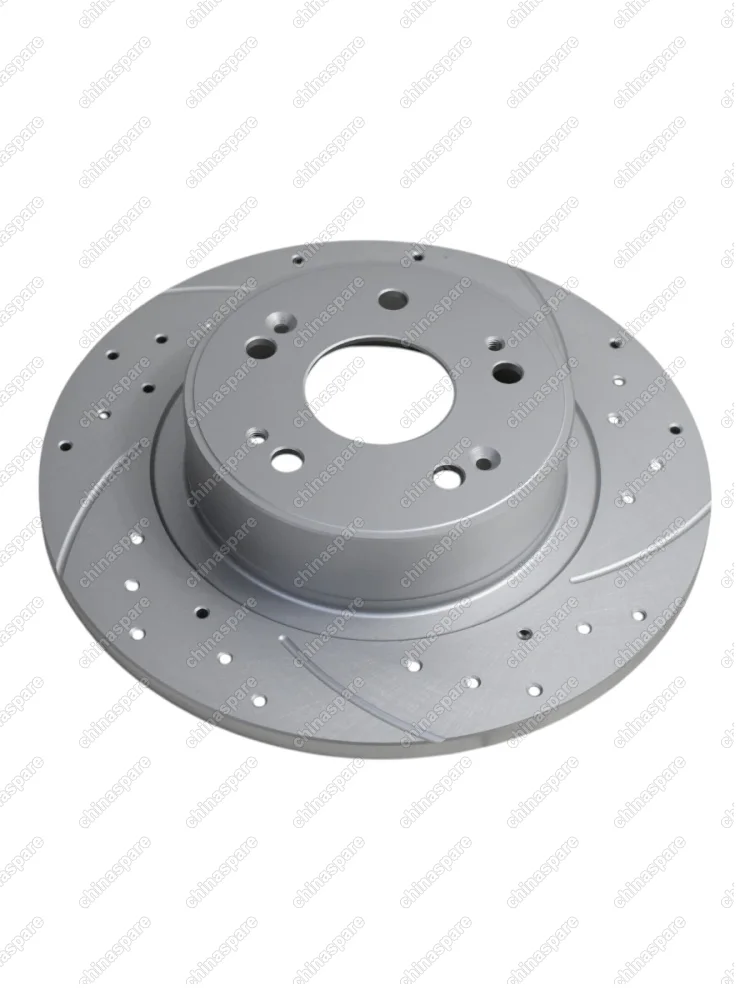 M61129 Диск тормозной HAVAL F7, F7x,M6 Plus 2021+ // задний OEM: 3502011XKY00A перфорация/насечки