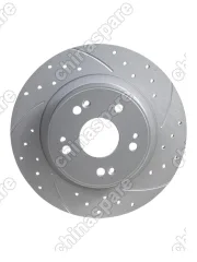 M61129 Диск тормозной HAVAL F7, F7x,M6 Plus 2021+ // задний OEM: 3502011XKY00A перфорация/насечки
