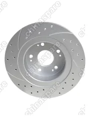 M61129 Диск тормозной HAVAL F7, F7x,M6 Plus 2021+ // задний OEM: 3502011XKY00A перфорация/насечки