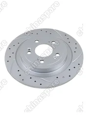 M61666 Диск тормозной HAVAL F7 (II) 2024- NEW/H6 / HAVAL DARGO 4WD задний перфорация/насечки