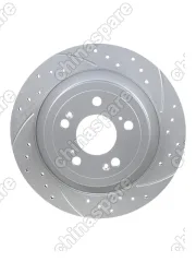 M61666 Диск тормозной HAVAL F7 (II) 2024- NEW/H6 / HAVAL DARGO 4WD задний перфорация/насечки