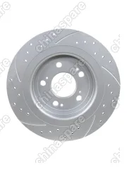 M61666 Диск тормозной HAVAL F7 (II) 2024- NEW/H6 / HAVAL DARGO 4WD задний перфорация/насечки