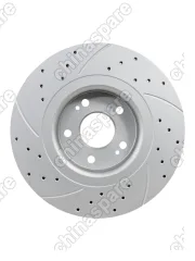 M61741 Диск тормозной CHERY Tiggo 7 Plus / 7 PRO MAX / Exeed LX / Omoda C5 4wd / XCITE X-Cross 7 // OEM: 204000453AA передний перфорация/насечки