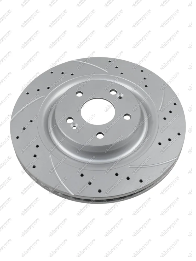M10016 Диск тормозной Jetour Dashing передний 325 мм (6GN) X70Plus / X90Plus  перфорация/насечки усиленный
