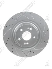 M10016 Диск тормозной Jetour Dashing передний 325 мм (6GN) X70Plus / X90Plus  перфорация/насечки усиленный