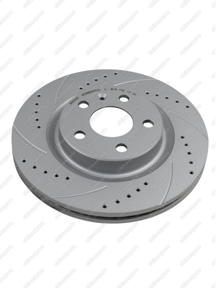 M61398 Диск тормозной Geely Preface передний / 4048084000/4048092300/8888942475 перфорация