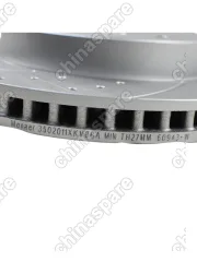M60943 Диск тормозной задний Нaval H9 G1 -2024 перфорация/насечки