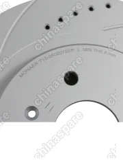 M61759 Диск тормозной 8 Pro Max /Tiggo 8 Pro e+/Jaecoo J7 задний 314mm перфорация/насечки