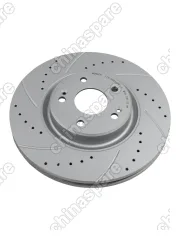 M61636 Диск тормозной Tiggo 4, Tiggo 4 Pro, Tiggo 8, Jaecoo J7 2WD OEM T15-3501075 передний перфорация/насечки