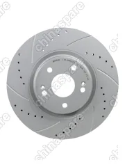 M61636 Диск тормозной Tiggo 4, Tiggo 4 Pro, Tiggo 8, Jaecoo J7 2WD OEM T15-3501075 передний перфорация/насечки