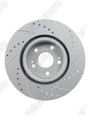 M61636 Диск тормозной Tiggo 4, Tiggo 4 Pro, Tiggo 8, Jaecoo J7 2WD OEM T15-3501075 передний перфорация/насечки