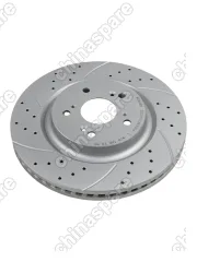 M61128 Диск тормозной HAVAL F7, F7x/ HAVAL H6 Coupe передний // OEM: 3501011XKY00A перфорация/насечки