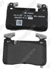1727250800 Колодки тормозные BYD TANG L, Sealion 8/Atto 8, Denza N7, Leopard 7 передние SRES-3501006S BYD_Original